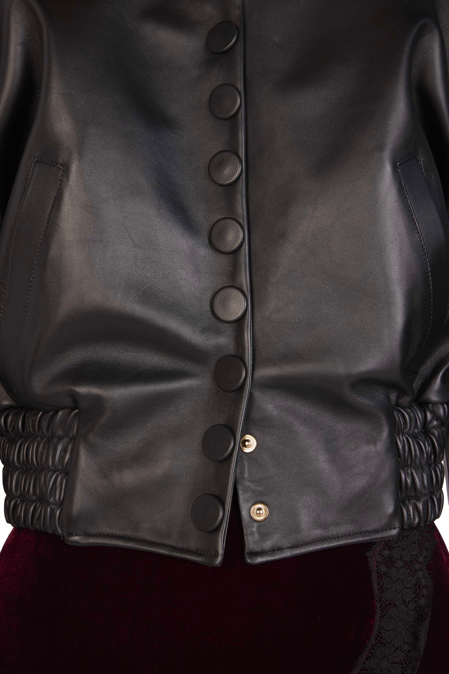 The Langli - S9 Black lambskin