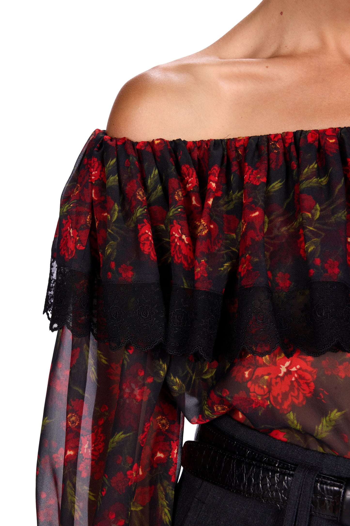 The Jaggi Top - obscura print