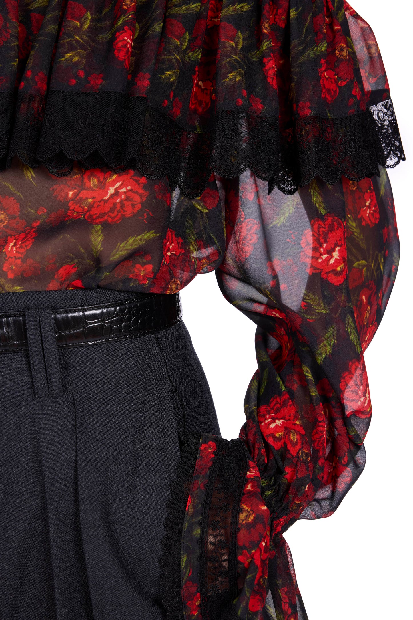 The Jaggi Top - obscura print