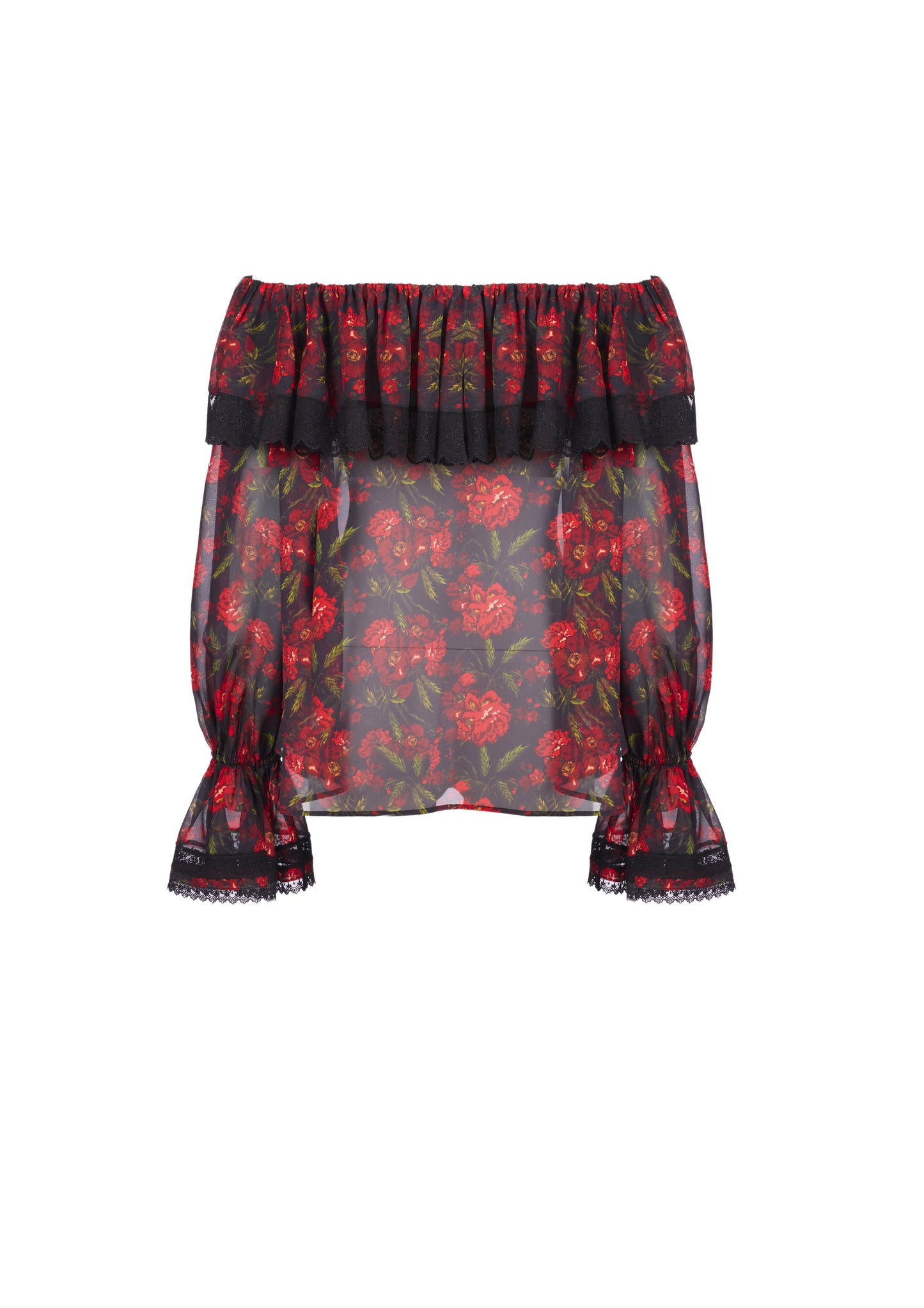 The Jaggi Top - obscura print