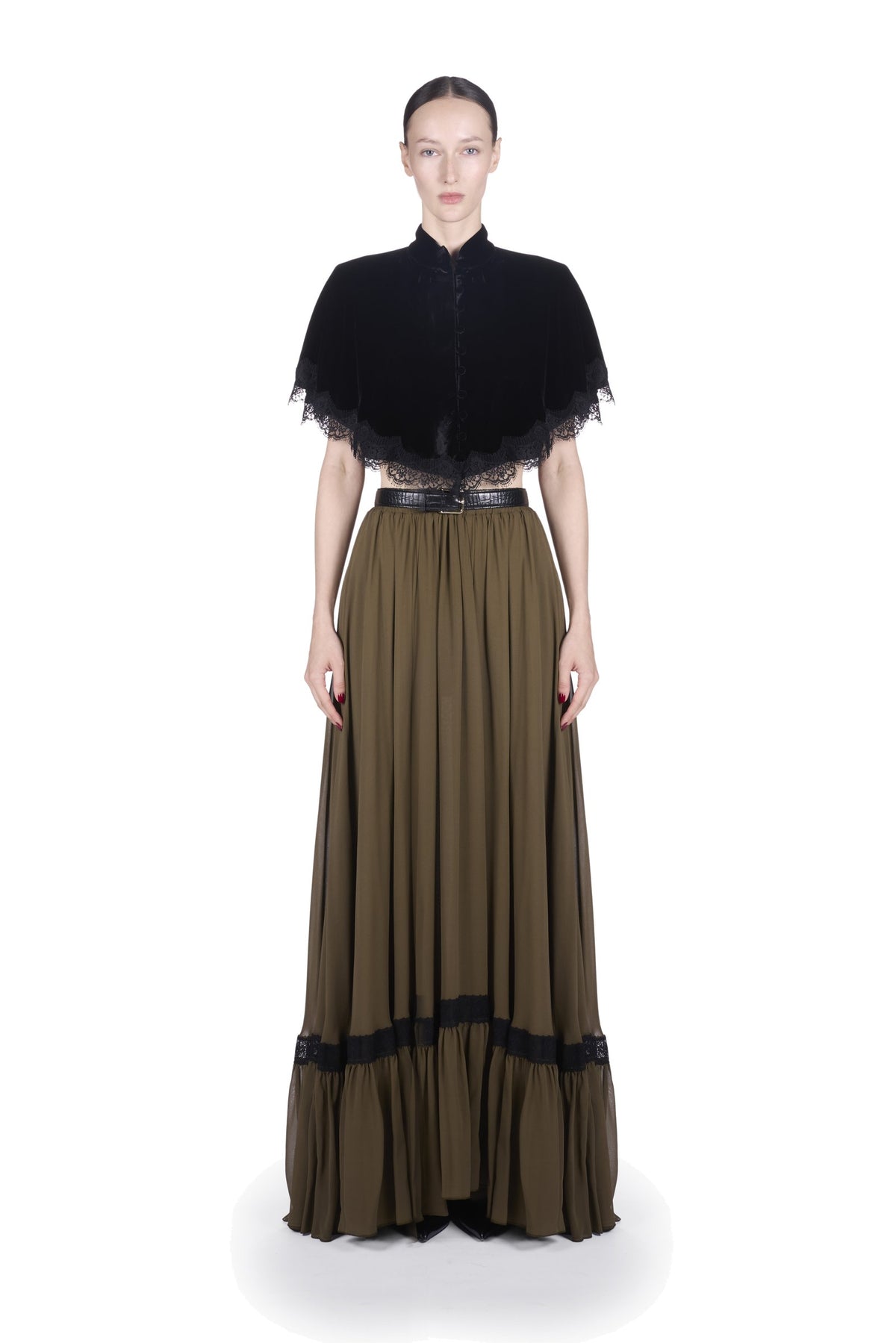 The Devi Top -  S9 Black Velvet