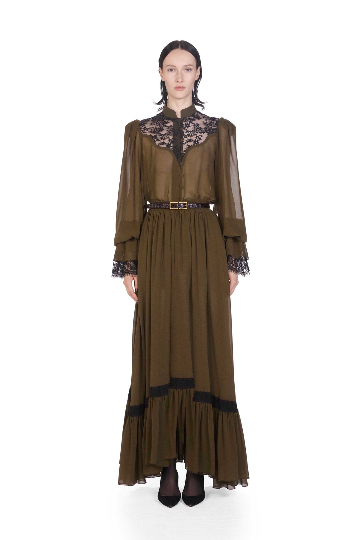 The Maxi Skirt - S9  Kaki Archive