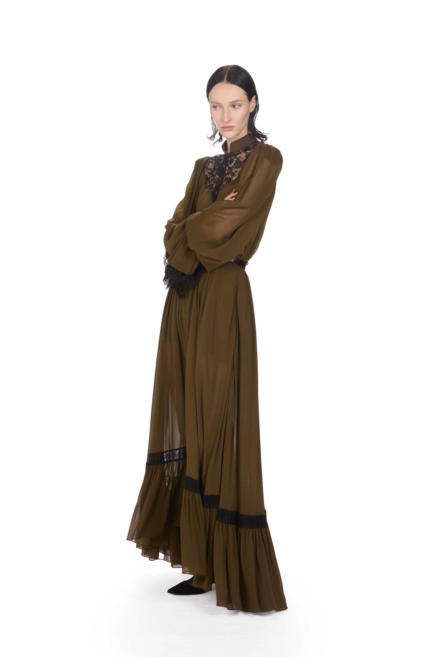 The Maxi Skirt - S9  Kaki Archive