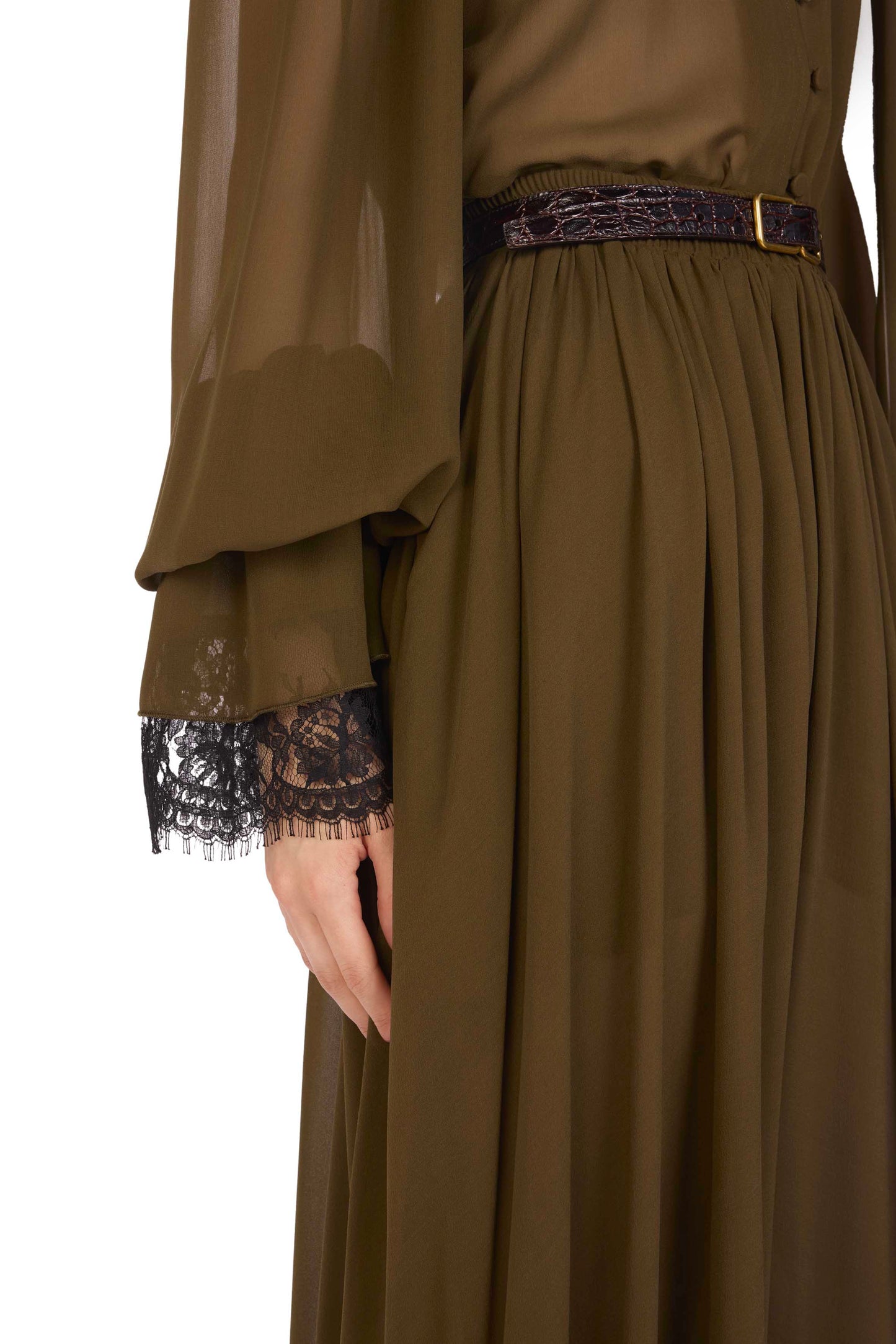 The Maxi Skirt - S9  Kaki Archive
