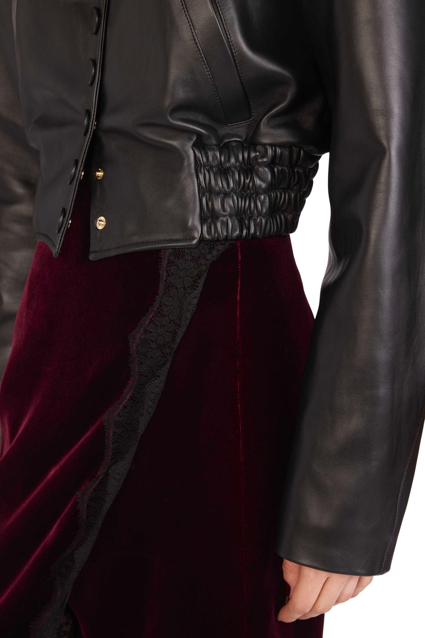 The Langli - S9 Black lambskin