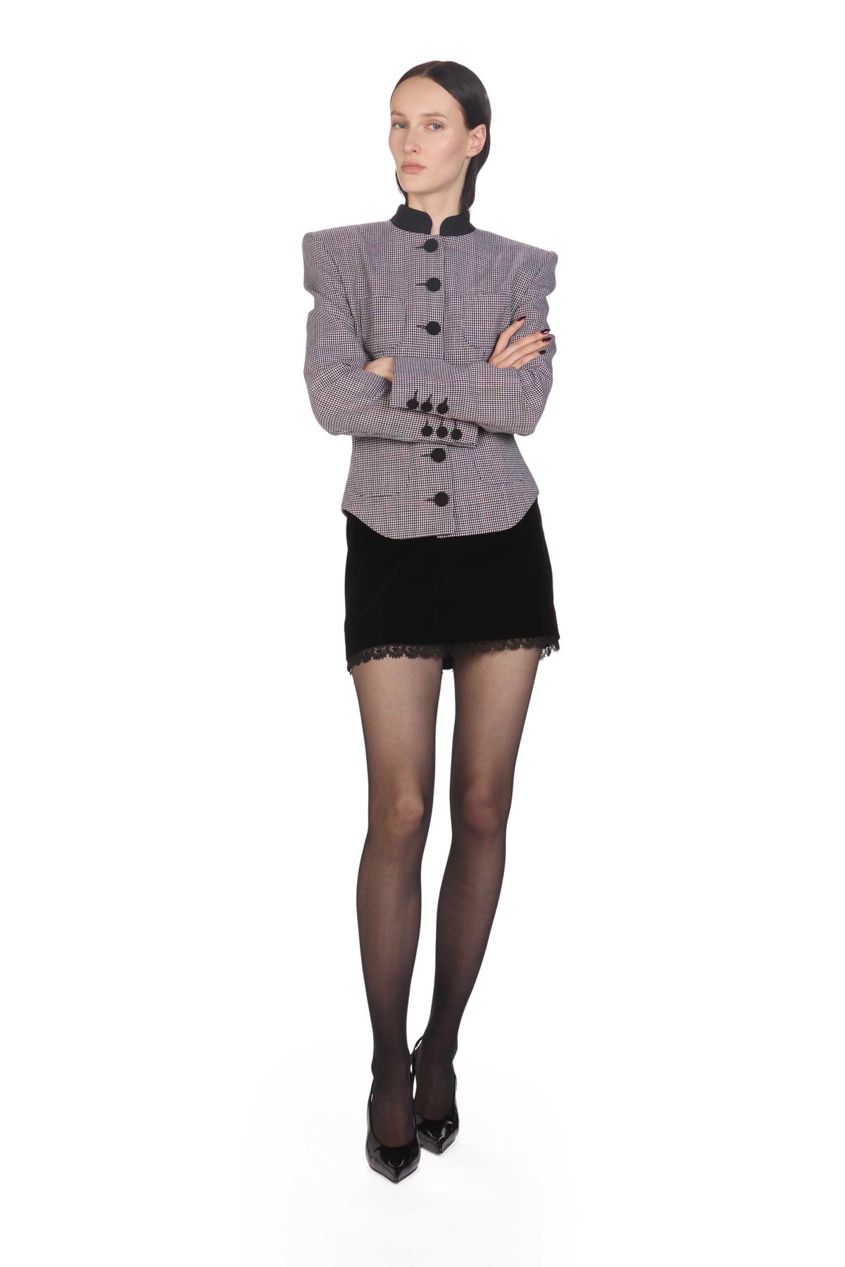 The Mini Skirt -  S9 Velvet Lace