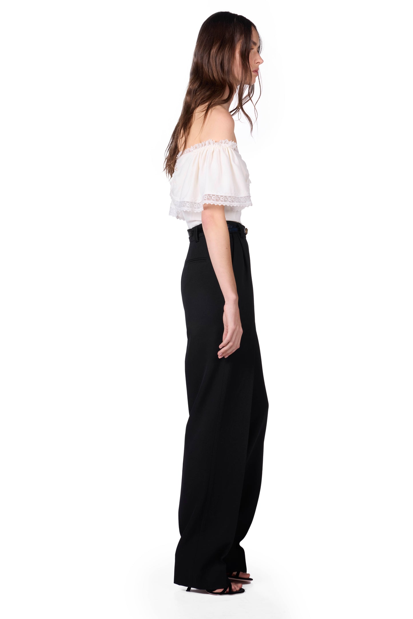 The Henri - Deep Black Wool