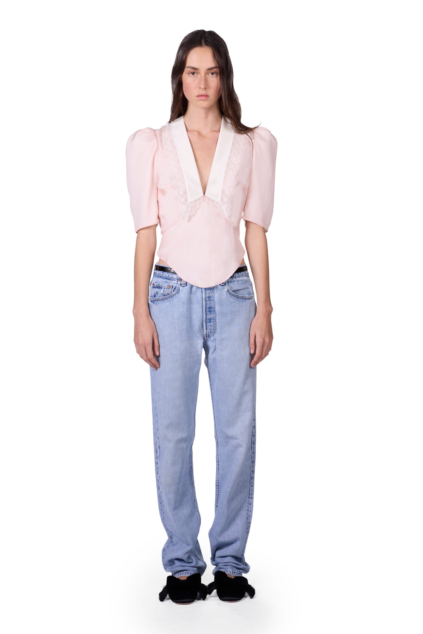The Tildi Top -  S8 Misty Chiffon