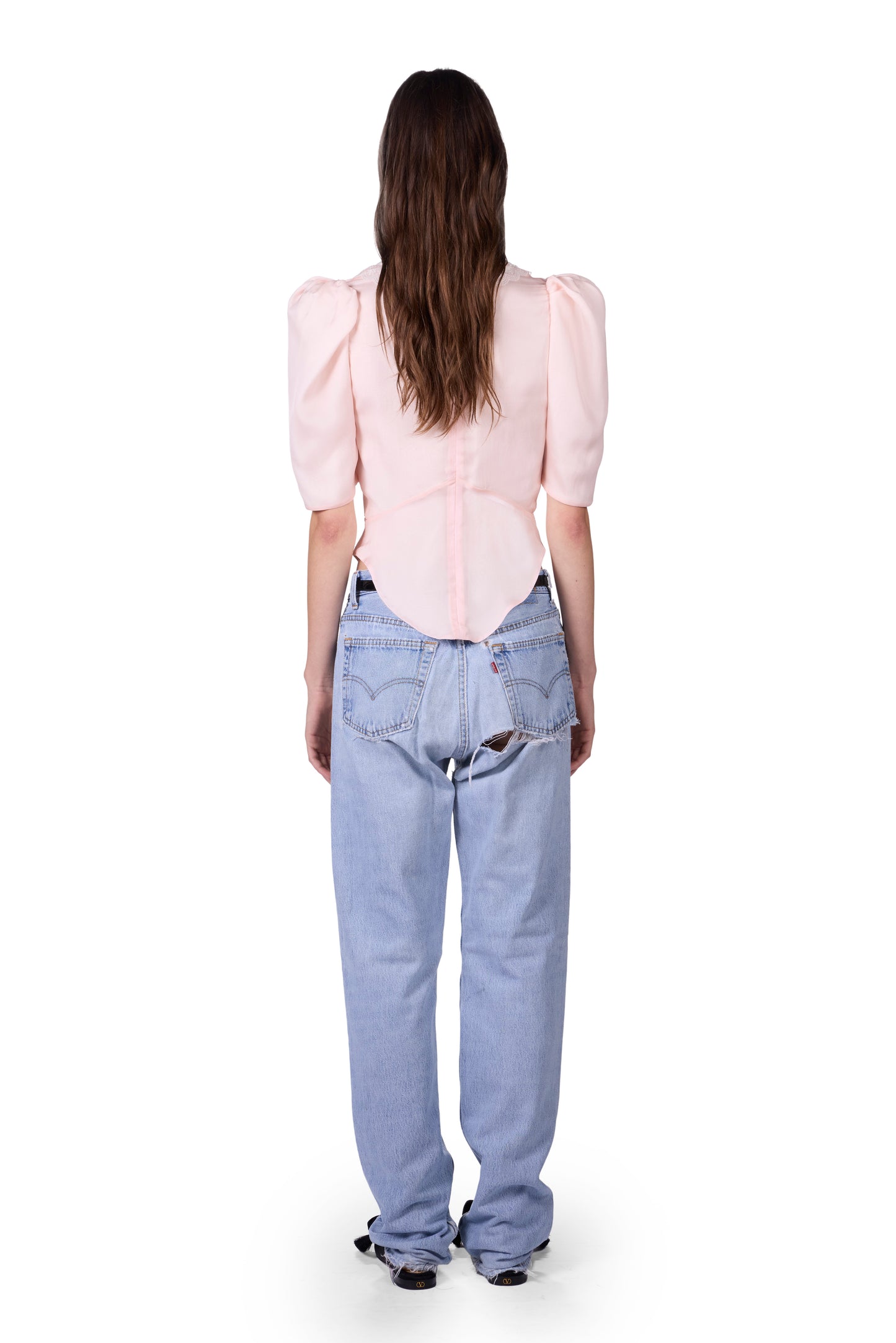 The Tildi Top -  S8 Misty Chiffon