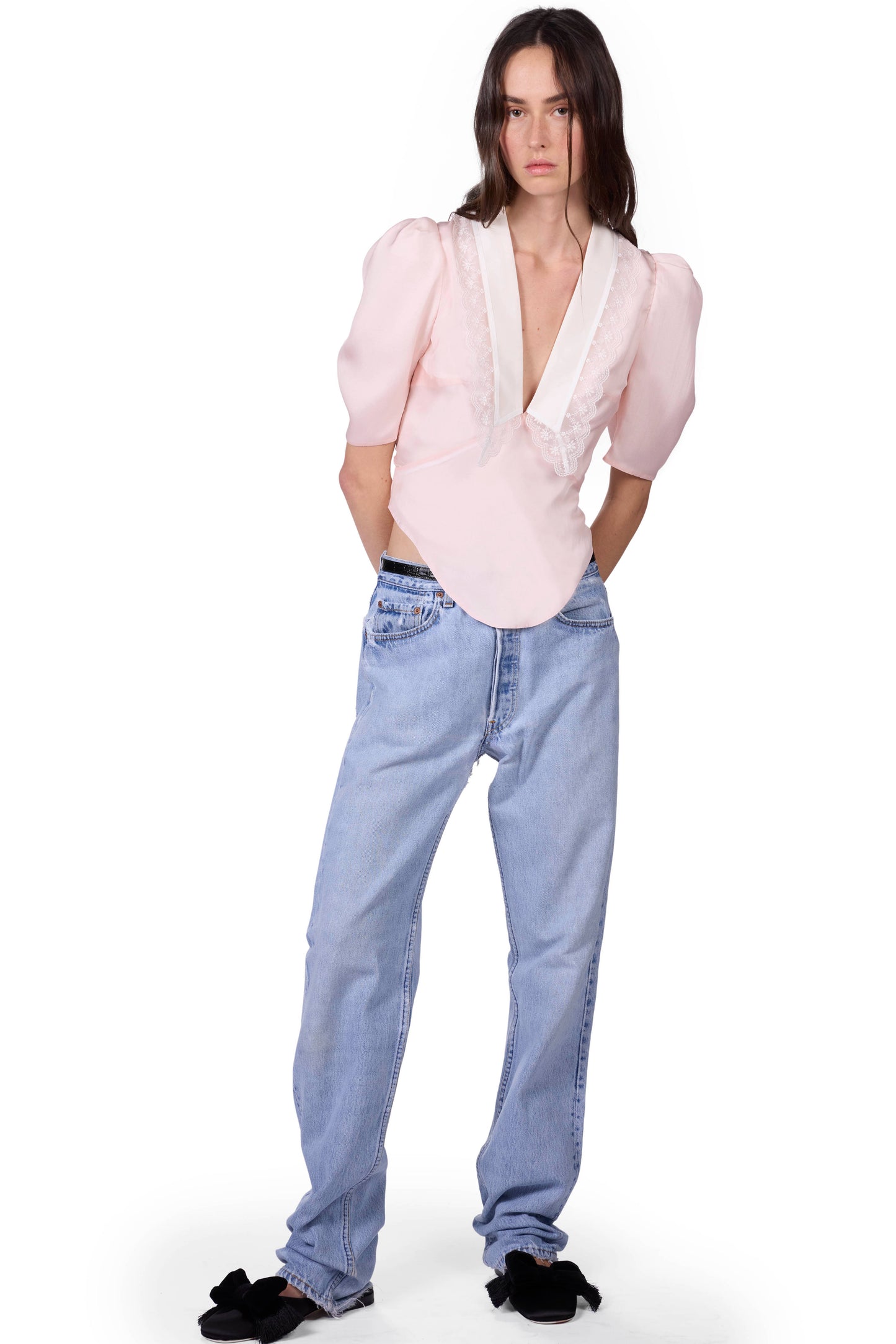 The Tildi Top -  S8 Misty Chiffon