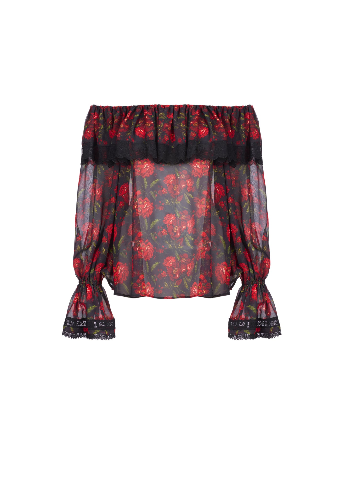 The Jaggi Top - obscura print