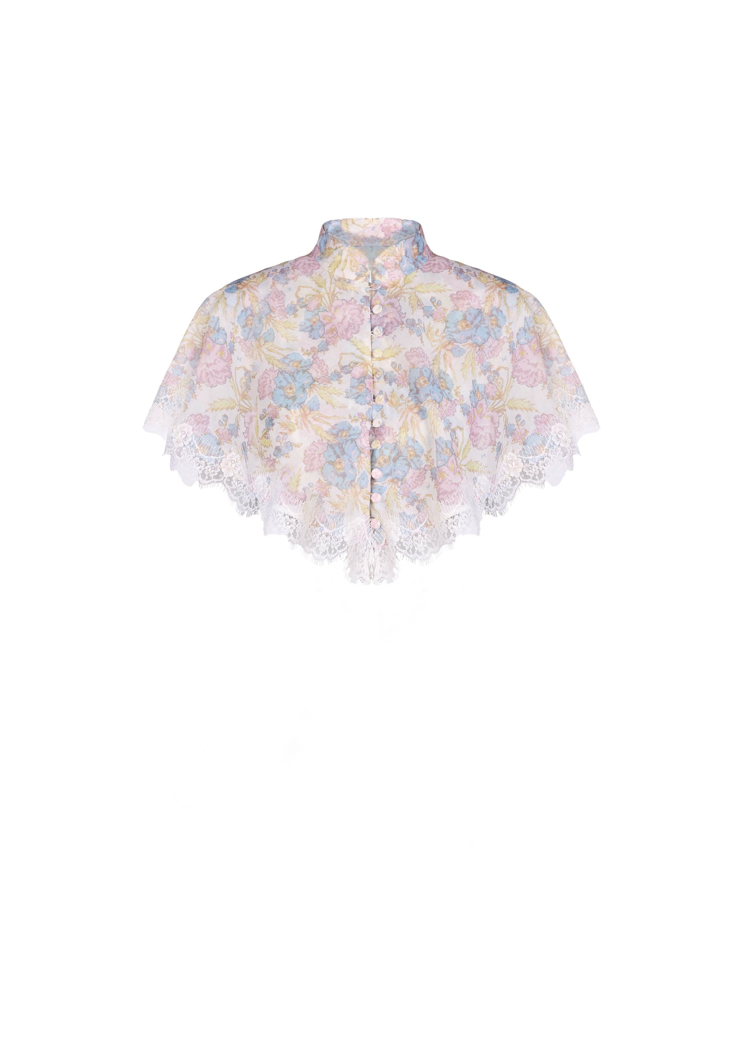 The Devi Top -  S8 Pressed Tuberose Print