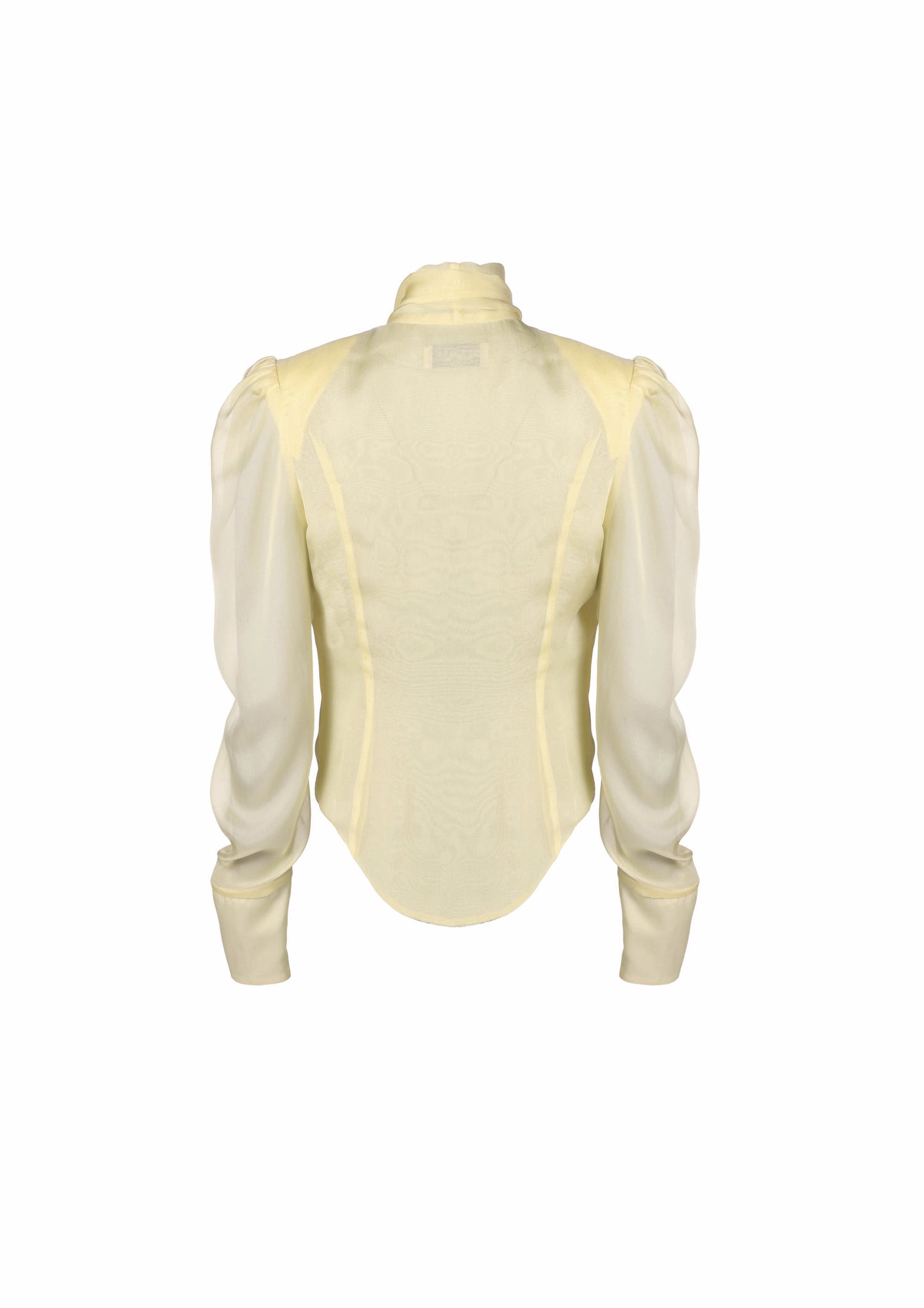 The Robi Top - Naples Yellow Chiffon