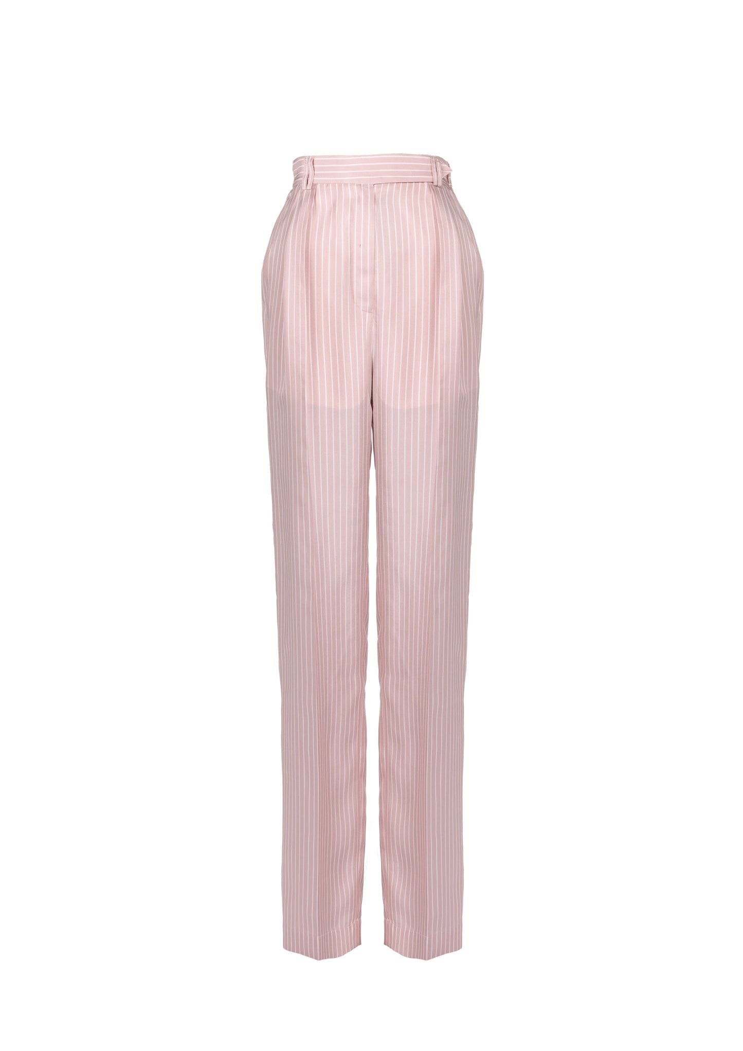 The Henri -  S8 Rose Striped Satin
