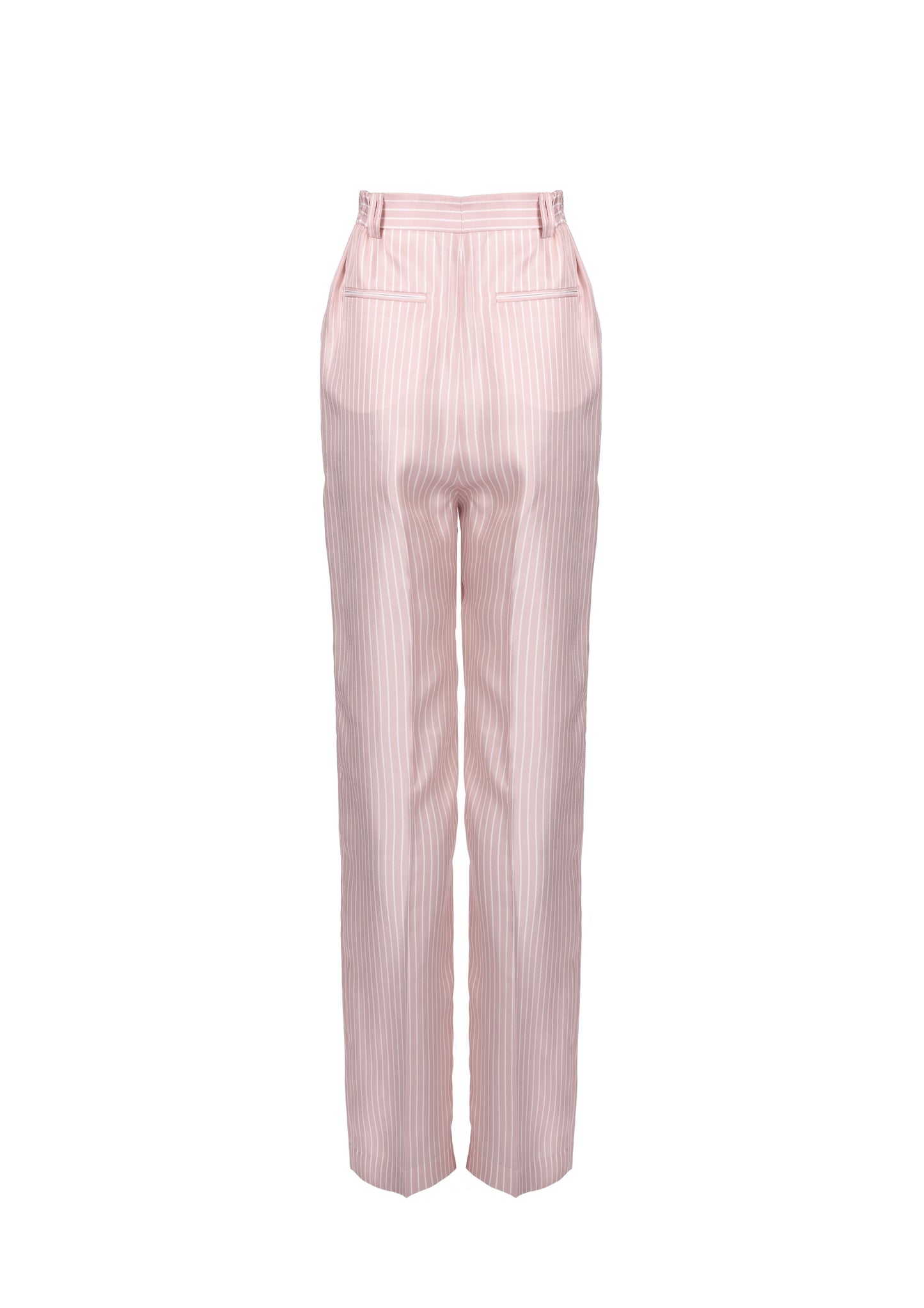 The Henri -  S8 Rose Striped Satin