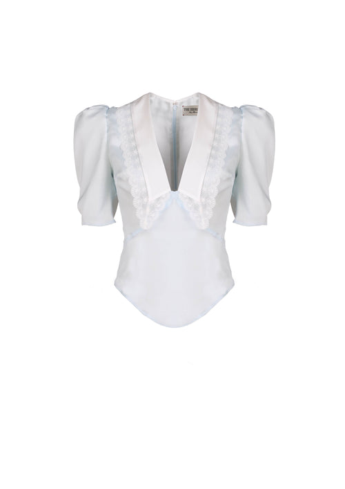 The Tildi Top - S8  Ice Blue