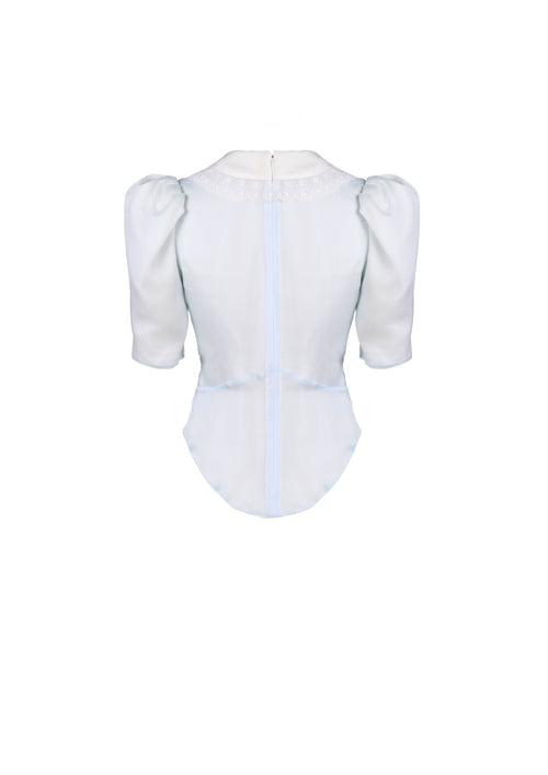 The Tildi Top - S8  Ice Blue