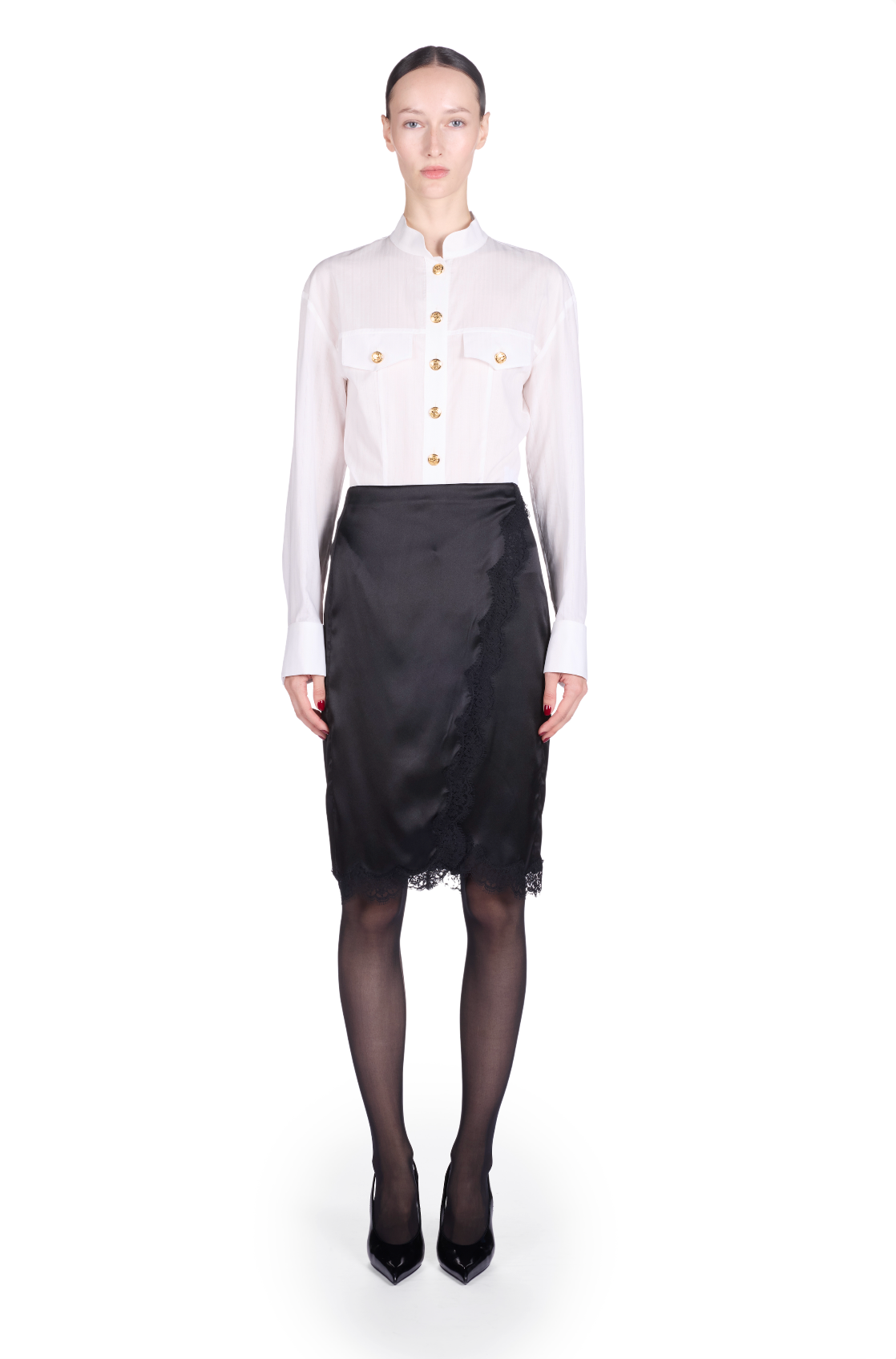 The Juli Skirt - S9 Black fumoir