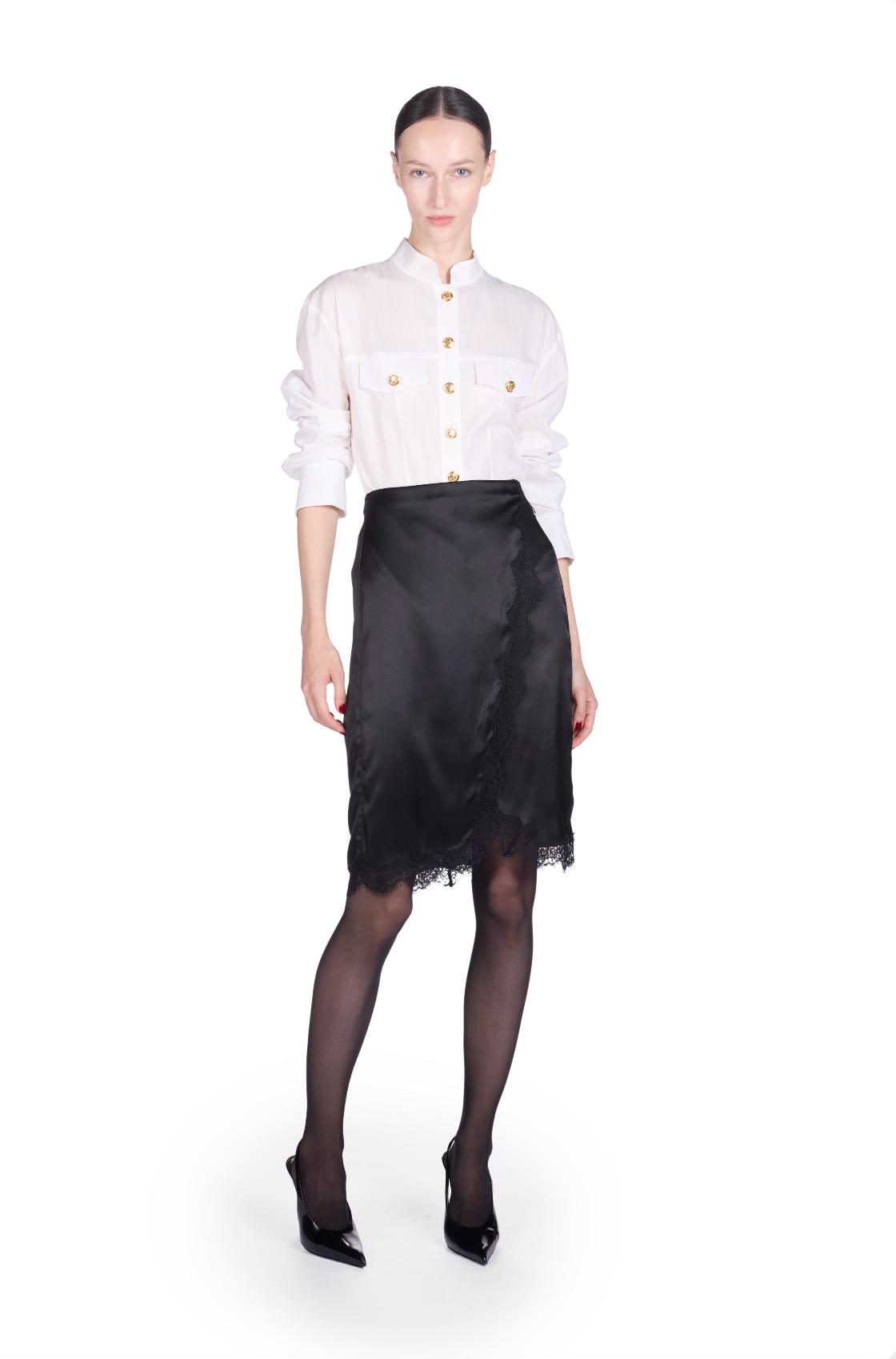 The Juli Skirt - S9 Black fumoir