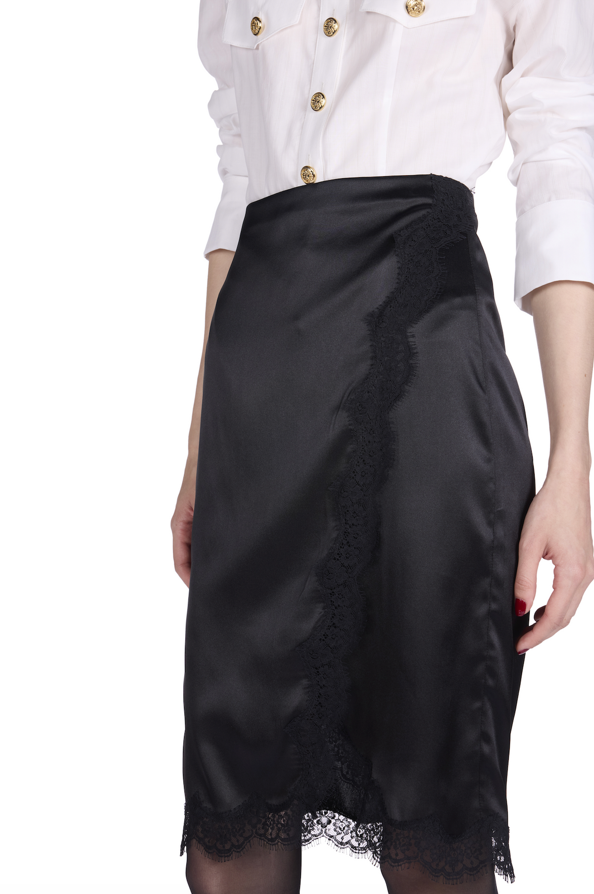 The Juli Skirt - S9 Black fumoir