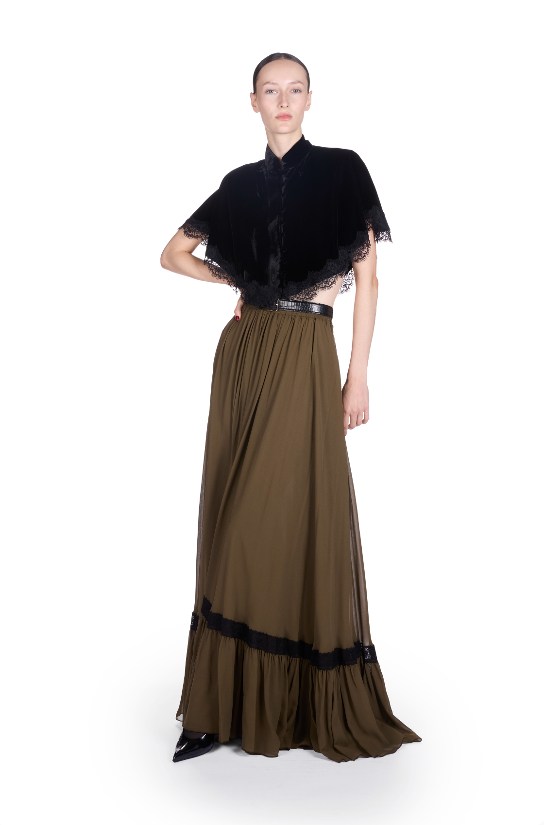 The Devi Top -  S9 Black Velvet