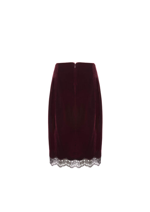 The Juli Skirt - S9 Bordeaux Empire