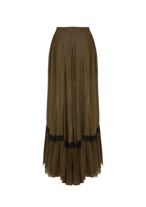 The Maxi Skirt - S9  Kaki Archive