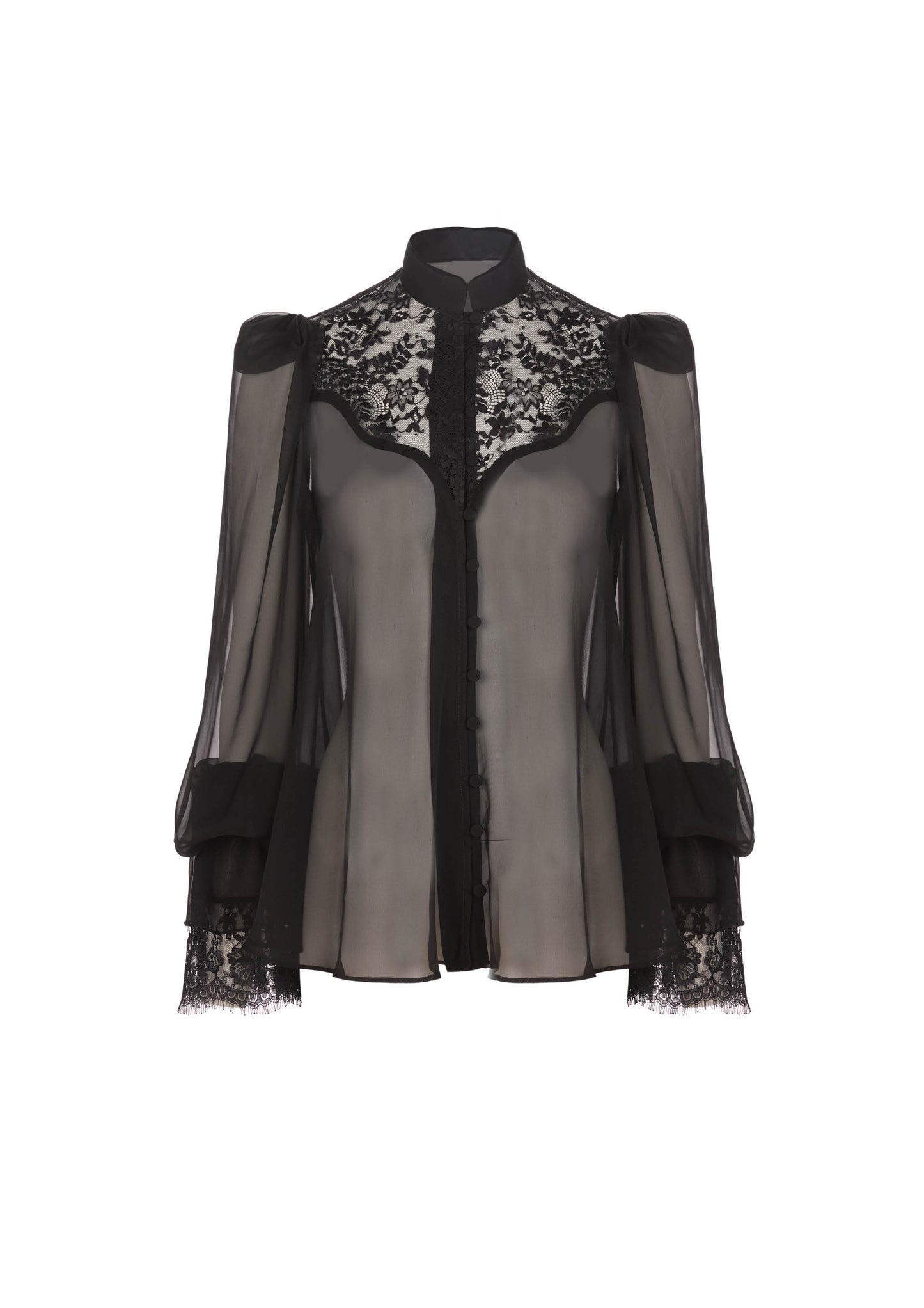 The Pachri Top - S9 silk mousseline