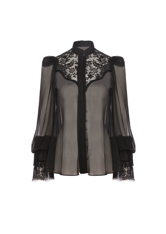 The Pachri Top - S9 silk mousseline