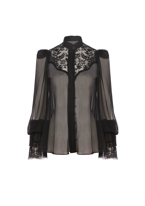 The Pachri Top - S9 silk mousseline